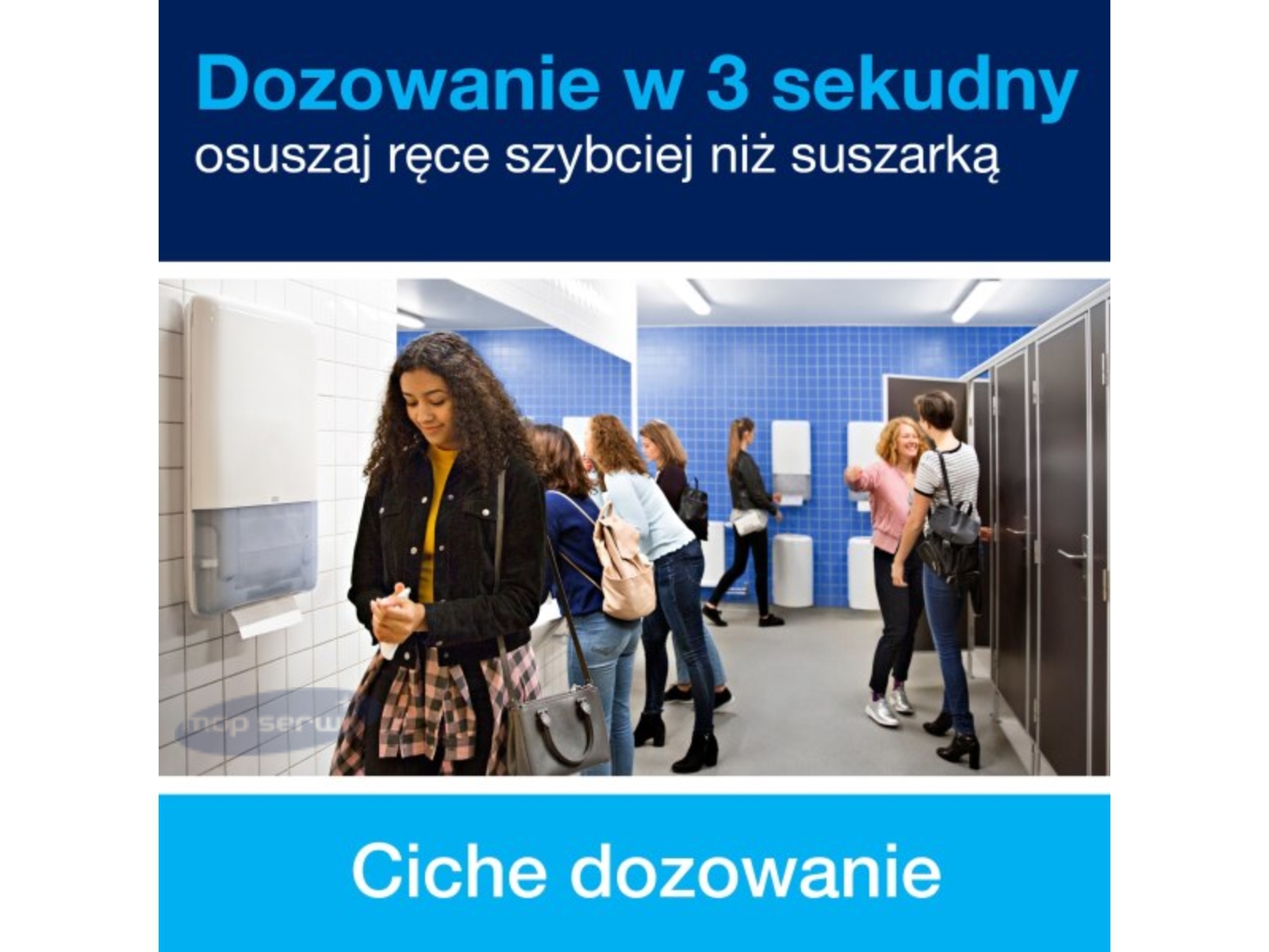 Dozownik PEAKSERVE TORK H5 552500 WHITE